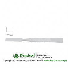 Bone Osteotome Stainless Steel, 13.5 cm - 5 1/4" Blade Width 10 mm